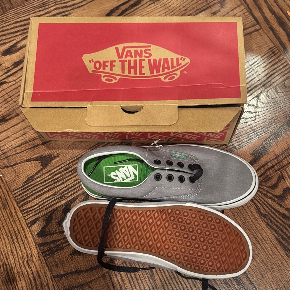 Vans Gray and Black  Sneakers
